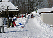 親子で雪遊びしよう