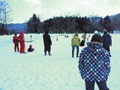 親子で雪遊びしよう