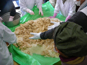 大倉味噌・豆腐作り体験
